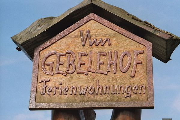 Hofschild - Gebelehof