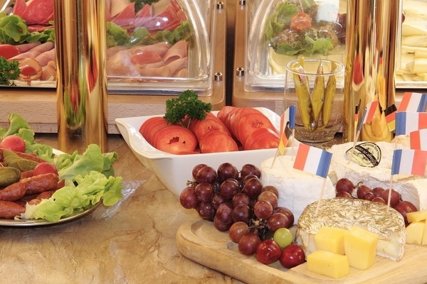 Reichhaltige Fr�hst�cksauswahl