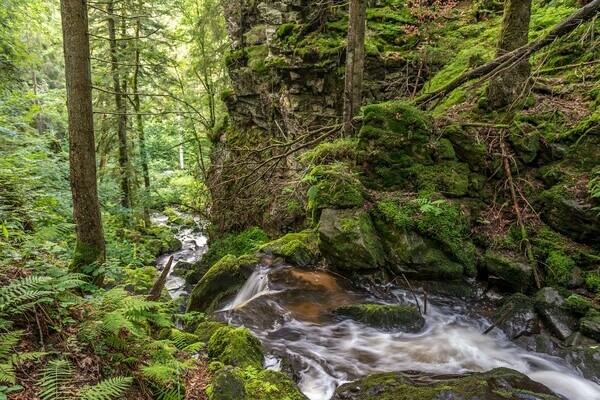 Strahlbrusch Wasserfall Copyright: (Herr Klaus Hansen)