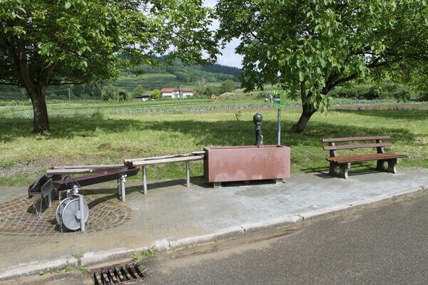 Schambachtal Erlebnispfad Wasserspiel Copyright: (Gemeinde Btzingen)